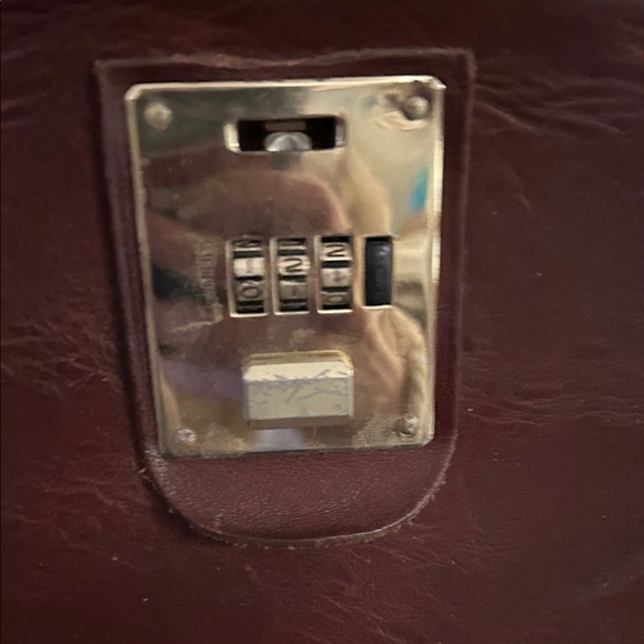 Vintage Renwick doctor/attorney, Elegant Brown Leather Briefcase. Super Cool - Picture 4 of 13